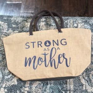 Strong as a mother yoga bag